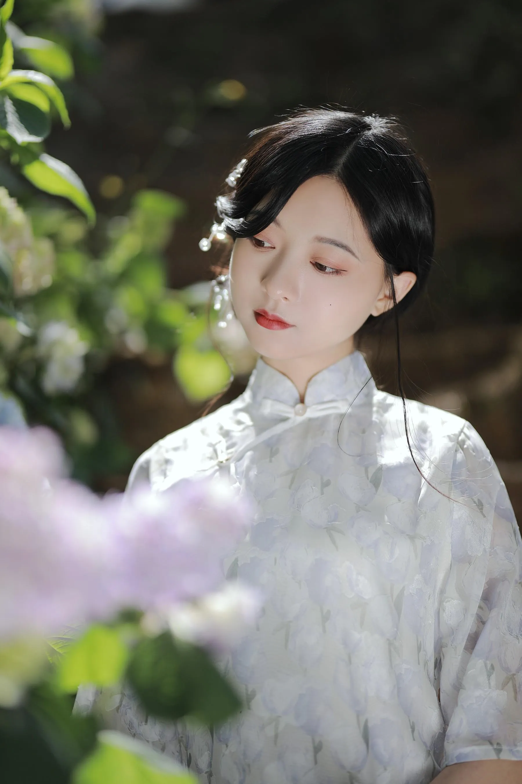 [艺图语] 2022.06.23 见过花开 YunFleur [20P]插图2